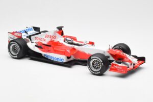 Toyota TF106 Panasonic Toyota Racing J. Trulli F1 Presentation 2006 Minichamps 1:18 AM59554H Metal — billede 4 af 6