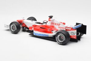 Toyota TF106 Panasonic Toyota Racing J. Trulli F1 Presentation 2006 Minichamps 1:18 AM59554H Metal — billede 5 af 6