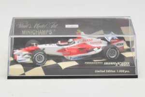 Toyota J. Trulli Panasonic Toyota Racing Showcar F1 2007 Minichamps 1:43 400070082 Metal — billede 5 af 5