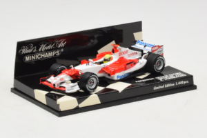 Toyota TF106 Panasonic #11 R. Schumacher Panasonic Toyota Racing Showcar 2006 Minichamps 1:43 400060077 Metal — billede 2 af 5