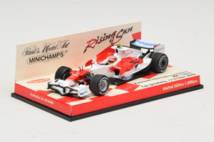 Panasonic Toyota Racing TF108 T. Glock F1 Showcar 2008 Minichamps 1:43 403080082 Metal — billede 2 af 5