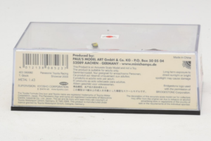 Panasonic Toyota Racing TF108 T. Glock F1 Showcar 2008 Minichamps 1:43 403080082 Metal — billede 4 af 5