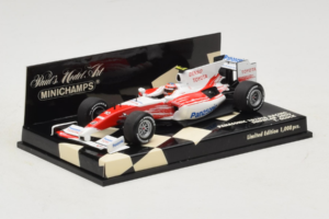 Toyota TF109 #10 T. Glock Panasonic Toyota Racing Showcar F1 2009 Minichamps 1:43 400090080 Metal — billede 2 af 5