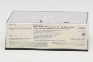 Toyota TF108 #12 J. Trulli Panasonic Toyota Racing F1 2008 Minichamps 1:43 AM61151 Metal — billede 5 af 6