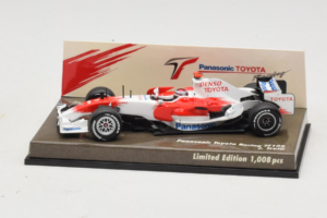 Toyota TF108 Panasonic #12 J. Trulli F1 2008 Minichamps 1:43 AM611513 Metal