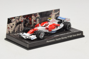 Toyota TF108 #17 T. Glock Panasonic Toyota Racing F1 2008 Minichamps 1:43 AM61152 Metal — billede 2 af 6