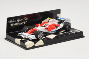 Toyota TF108 #11 T. Glock Panasonic Toyota Racing F1 2008 Minichamps 1:43 400080012 Metal — billede 2 af 5