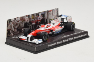 Panasonic Toyota Racing TF109 K. Kobayashi F1 2009 Minichamps 1:43 413090210 Metal — billede 2 af 5