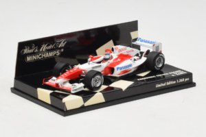 Toyota TF104 Panasonic #16 R. Zonta Panasonic Toyota Racing 2004 Minichamps 1:43 400040116 Metal — billede 2 af 5