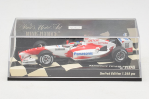 Toyota TF104 Panasonic #16 R. Zonta Panasonic Toyota Racing 2004 Minichamps 1:43 400040116 Metal — billede 4 af 5
