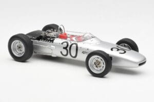 Porsche 804 #30 D. Gurney French Grand Prix 1962 AUTOart 1:18 86271 Metal — billede 4 af 6