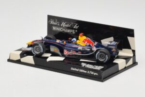 Red Bull Racing D. Coulthard Showcar 2005 Minichamps 1:43 400050084 Metal — billede 3 af 5