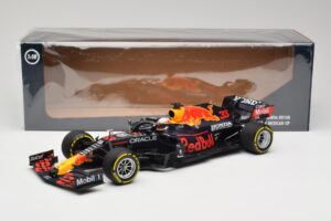 Red Bull Racing Honda RB16B #33 M. Verstappen Mexican GP Winner 2021 Minichamps 1:18 110211933 Resin — billede 6 af 6