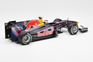 Red Bull RB6 #7 M. Webber Red Bull Racing Showcar 2010 Minichamps 1:18 150100076-R1 Metal — billede 2 af 6
