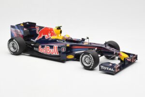 Red Bull RB6 #7 M. Webber Red Bull Racing Showcar 2010 Minichamps 1:18 150100076-R1 Metal — billede 4 af 6