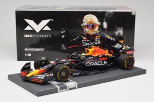 Oracle Red Bull Racing RB18 #33 M. Verstappen Mexican GP 2022 Minichamps 1:18 113222001 Resin — billede 7 af 7
