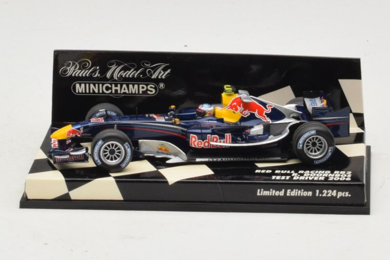 Red Bull Racing RB2 R. Doornbos Test Driver F1 2006 Minichamps 1:43 400060037 Metal