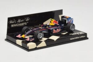 Red Bull Racing Renault RB5 #15 S. Vettel Showcar 2009 Minichamps 1:43 400090085 Metal — billede 2 af 5