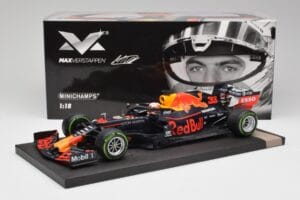 Red Bull RB15 #33 M. Verstappen German GP Winner Wet 2019 Minichamps 1:18 113191133 Metal — billede 6 af 7