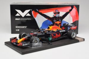 Red Bull RB16B #33 M. Verstappen Dutch GP Winner 2021 Minichamps 1:18 113212533 Metal — billede 6 af 7