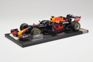 Red Bull RB16B #33 M. Verstappen France GP Winner 2021 Minichamps 1:18 113210833 Metal — billede 2 af 7