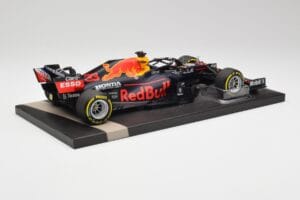 Red Bull RB16B #33 M. Verstappen France GP Winner 2021 Minichamps 1:18 113210833 Metal — billede 3 af 7
