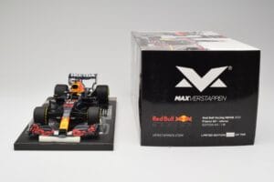 Red Bull RB16B #33 M. Verstappen France GP Winner 2021 Minichamps 1:18 113210833 Metal — billede 7 af 7