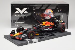Red Bull RB18 Oracle #1 M. Verstappen Dutch GP 2022 Winner Minichamps 1:18 113221501 Resin — billede 7 af 7