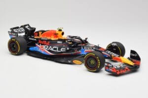 Red Bull RB19 #1 M. Verstappen Austin GP Winner 2023 Minichamps 1:18 110231901 Metal — billede 4 af 6