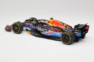 Red Bull RB19 #1 M. Verstappen Austin GP Winner 2023 Minichamps 1:18 110231901 Metal — billede 5 af 6