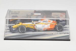 Renault R27 G. Fisichella / H. Kovalainen Showcar 2007 Minichamps 1:43 403070172 Metal — billede 5 af 5