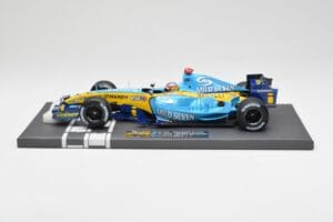 Renault F1 Team R25 #5 F. Alonso 3rd Place Brazil GP 2005 World Champion Minichamps 1:18 117051705 Metal
