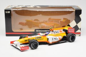 Renault F1 Team R29 #10 R. Grosjean F1 2009 Minichamps 1:18 150090108 Metal — billede 6 af 6