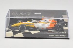 Renault R28 #6 Showcar 2008 Minichamps 1:43 400080076 Metal — billede 5 af 5