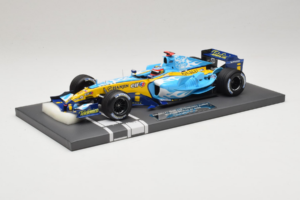 Renault R25 #5 F. Alonso 2nd Place Belgian GP 2005 Minichamps 1:18 117051605 Metal — billede 2 af 7