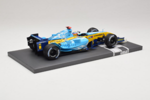 Renault R25 #5 F. Alonso 2nd Place Belgian GP 2005 Minichamps 1:18 117051605 Metal — billede 3 af 7
