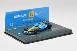 Renault R25 #1 F. Alonso F1 World Champion 2005 Minichamps 1:43 403050105 Metal — billede 2 af 4