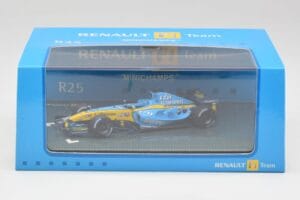 Renault R25 #1 F. Alonso F1 World Champion 2005 Minichamps 1:43 403050105 Metal — billede 4 af 4