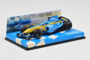 Renault R25 #5 F. Alonso Race Car 2005 Minichamps 1:43 403050025 Metal — billede 2 af 5