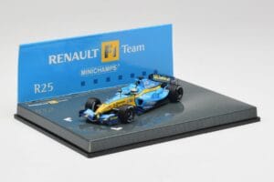 Renault R25 #2 G. Fisichella F1 2005 Minichamps 1:43 403050006 Metal — billede 2 af 4