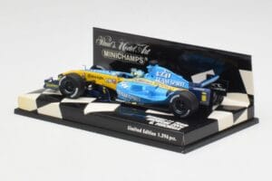 Renault R26 G. Fisichella Showcar F1 2006 Minichamps 1:43 400060072 Metal — billede 2 af 5
