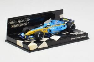 Renault R26 G. Fisichella Showcar F1 2006 Minichamps 1:43 400060072 Metal — billede 3 af 5