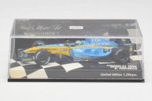 Renault R26 G. Fisichella Showcar F1 2006 Minichamps 1:43 400060072 Metal — billede 4 af 5
