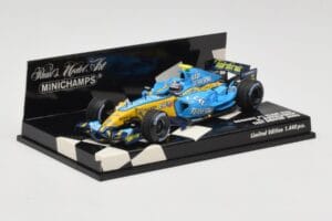 Renault R26 H. Kovalainen F1 Test Car 2006 Minichamps 1:43 400060041 Metal — billede 2 af 5