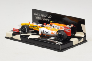 Renault R29 #8 N. Piquet Jr. F1 2009 Minichamps 1:43 400090008 Metal — billede 3 af 5