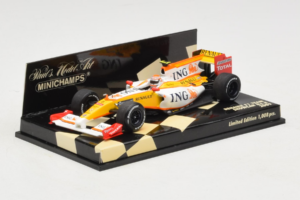Renault R29 #8 N. Piquet Jr. Showcar F1 2009 Minichamps 1:43 400090078 Metal — billede 2 af 5