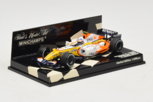 Renault R27 #4 H. Kovalainen Renault F1 Team Showcar 2007 Minichamps 1:43 400070074 Metal — billede 2 af 5