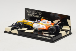 Renault R27 #4 H. Kovalainen Renault F1 Team Showcar 2007 Minichamps 1:43 400070074 Metal — billede 3 af 5