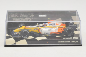 Renault R27 #4 H. Kovalainen Renault F1 Team Showcar 2007 Minichamps 1:43 400070074 Metal — billede 4 af 5