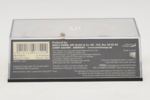 Renault R27 #4 H. Kovalainen Renault F1 Team Showcar 2007 Minichamps 1:43 400070074 Metal — billede 5 af 5